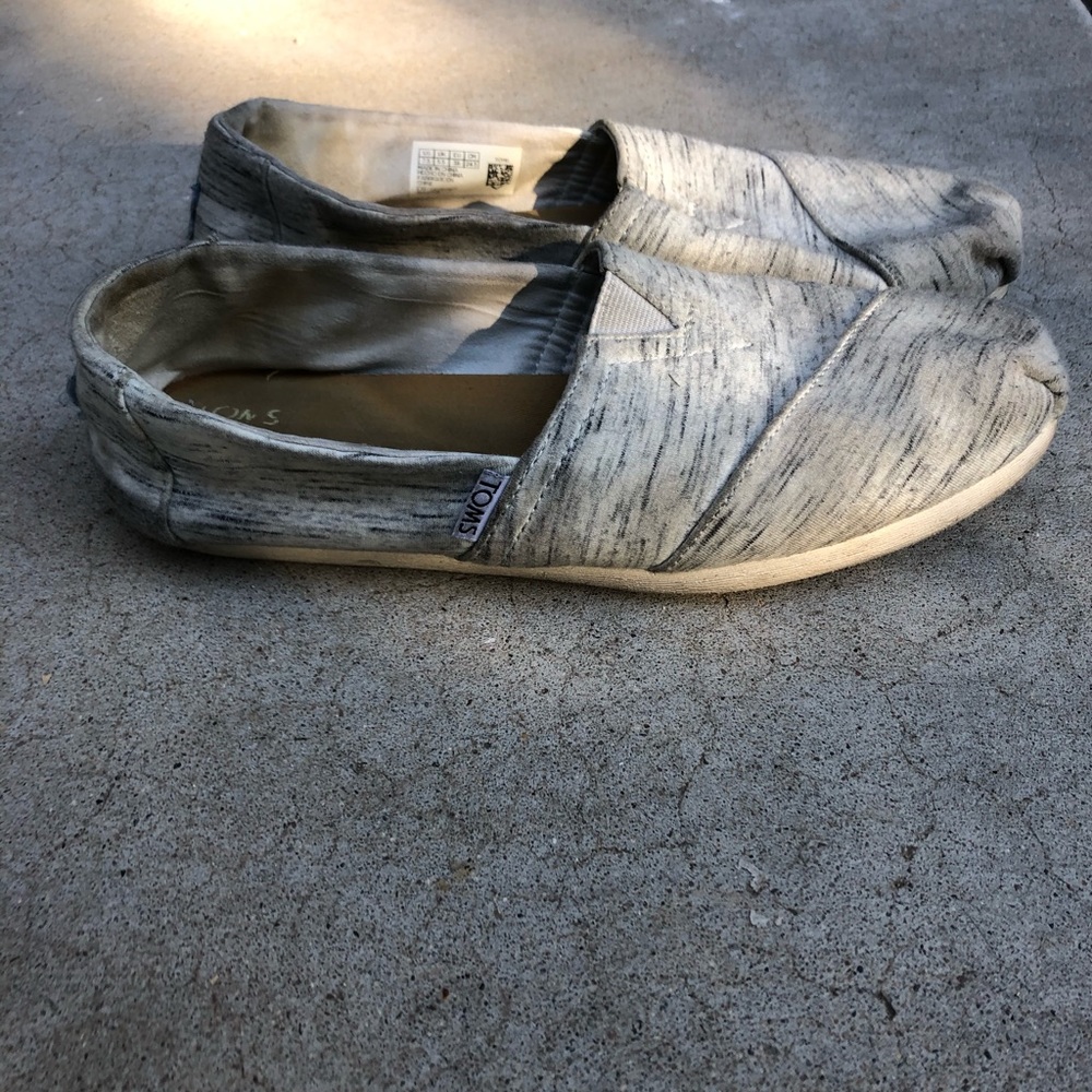 Toms espadrille Women’s size 7.5 heather grey - Picture 3 of 5